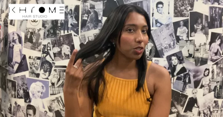 From 40 Minutes to 30 Seconds: How Nanoplasty Transformed Mihika's Daily Hair Routine Thanks To Khrome Hair Studio, Prospect, Adelaide